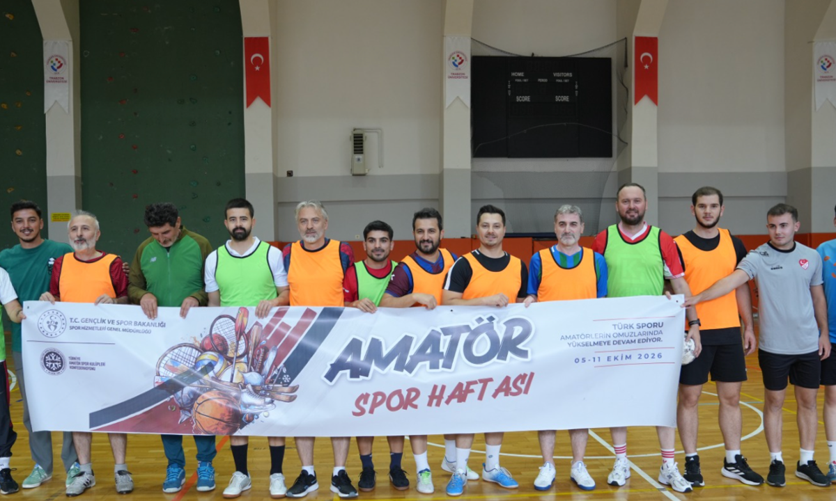 Amatör Spor Kulüpleri Haftası Fatih Kampüsü’nde kutlandı