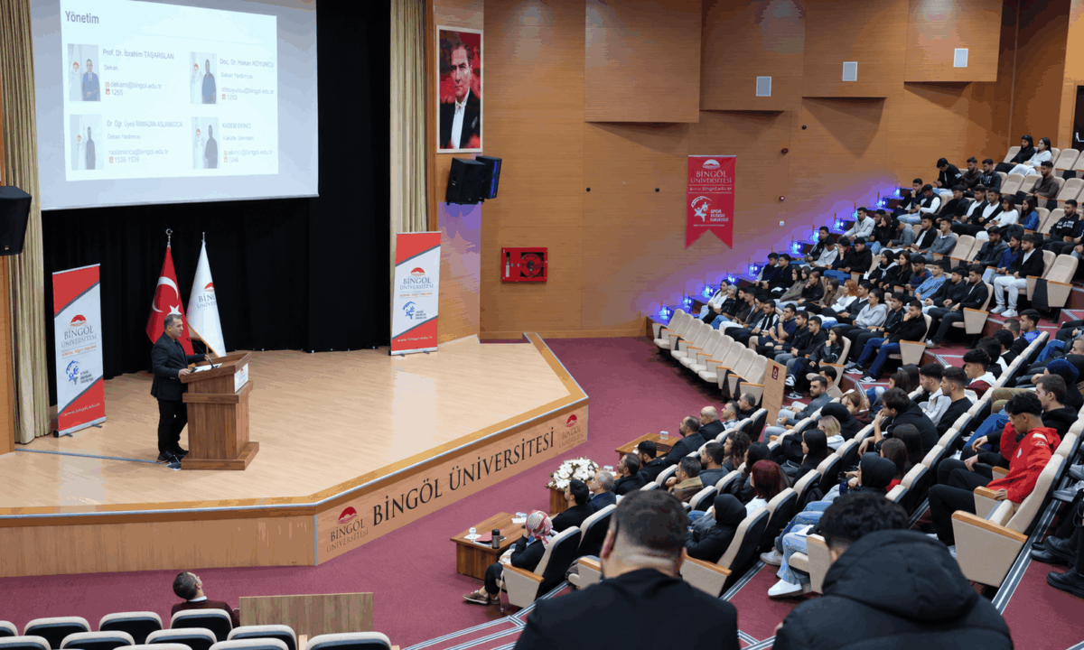 Bingöl Üniversitesi’nde Öğrencilere Erasmus Fırsatları Anlatıldı