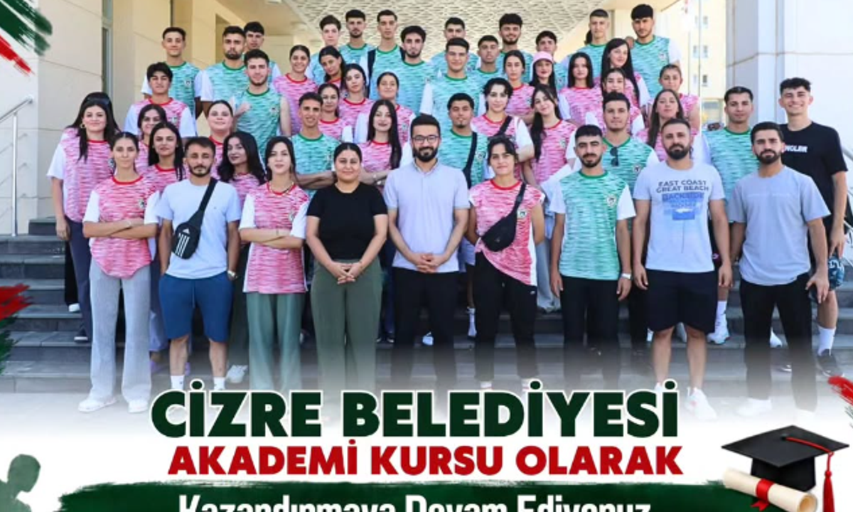 Cizre Belediyesi’nden Eğitime ve Gençliğe Tam Destek
