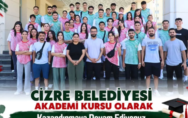 Cizre Belediyesi’nden Eğitime ve Gençliğe Tam Destek