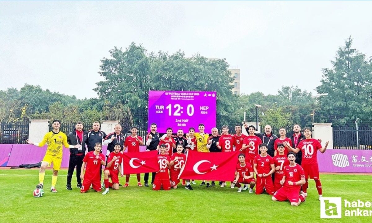 Gençlerbirliği Spor Lisesi, Dünya Şampiyonası’na 12-0’lık flaş bir galibiyetle başladı
