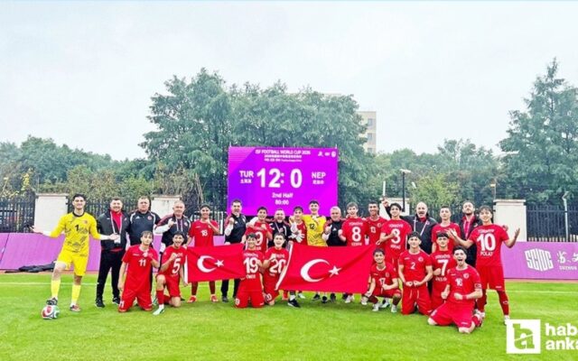 Gençlerbirliği Spor Lisesi, Dünya Şampiyonası’na 12-0’lık flaş bir galibiyetle başladı