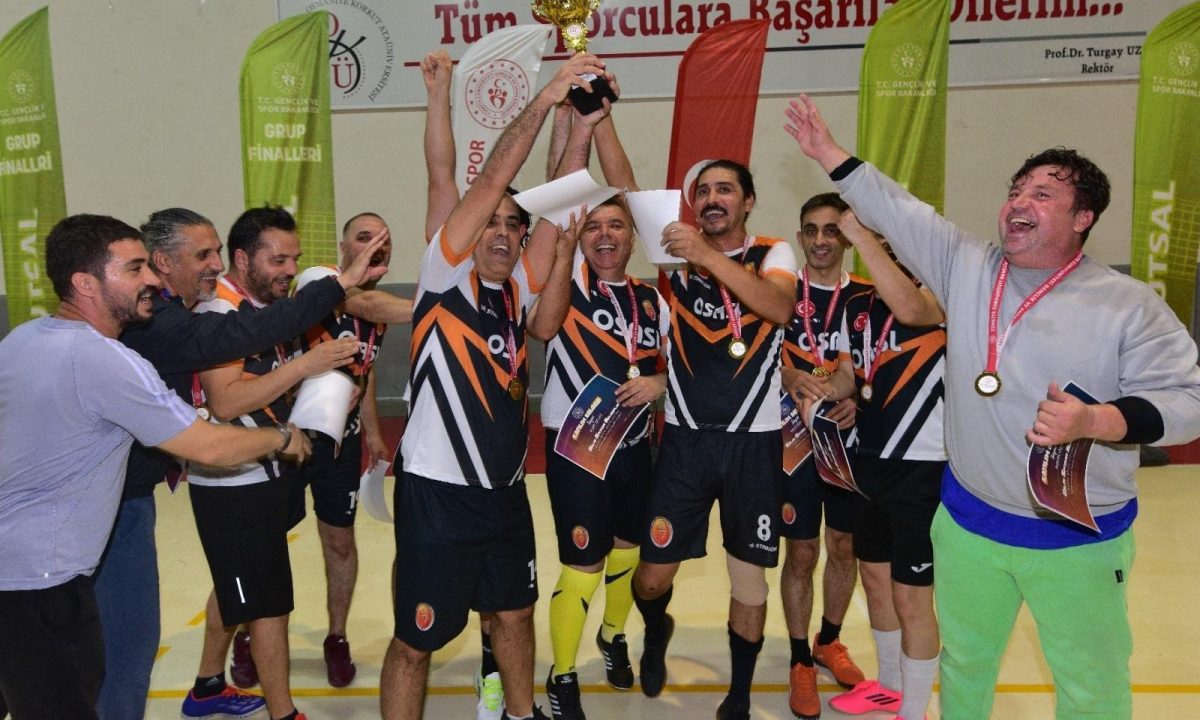 Kamu Spor Oyunları Futsal Turnuvası final müsabakalarıyla sona erdi