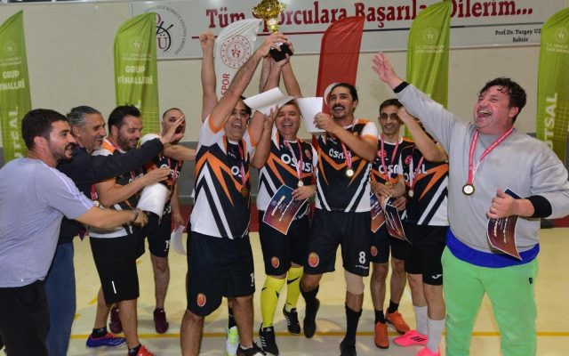 Kamu Spor Oyunları Futsal Turnuvası final müsabakalarıyla sona erdi