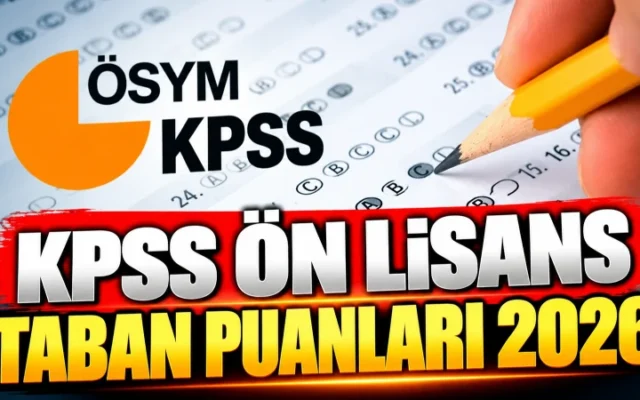 KPSS ÖN LİSANS TABAN PUANLARI 2026! KPSS en düşük ve en yüksek atama puanı kaç? KPSS kaç puanla atanılır?