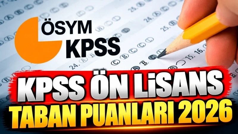KPSS ÖN LİSANS TABAN PUANLARI 2026! KPSS en düşük ve en yüksek atama puanı kaç? KPSS kaç puanla atanılır?