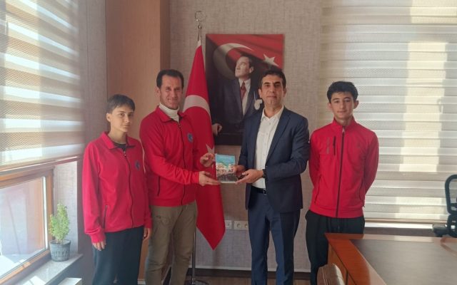 Pazarlar Spor Lisesi Kulübü, 111 madalya ve kupa raporunu Kazez’e sundu